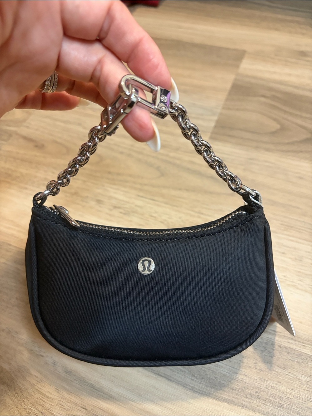 lululemon athletica Black City Essentials Nano Shoulder Bag